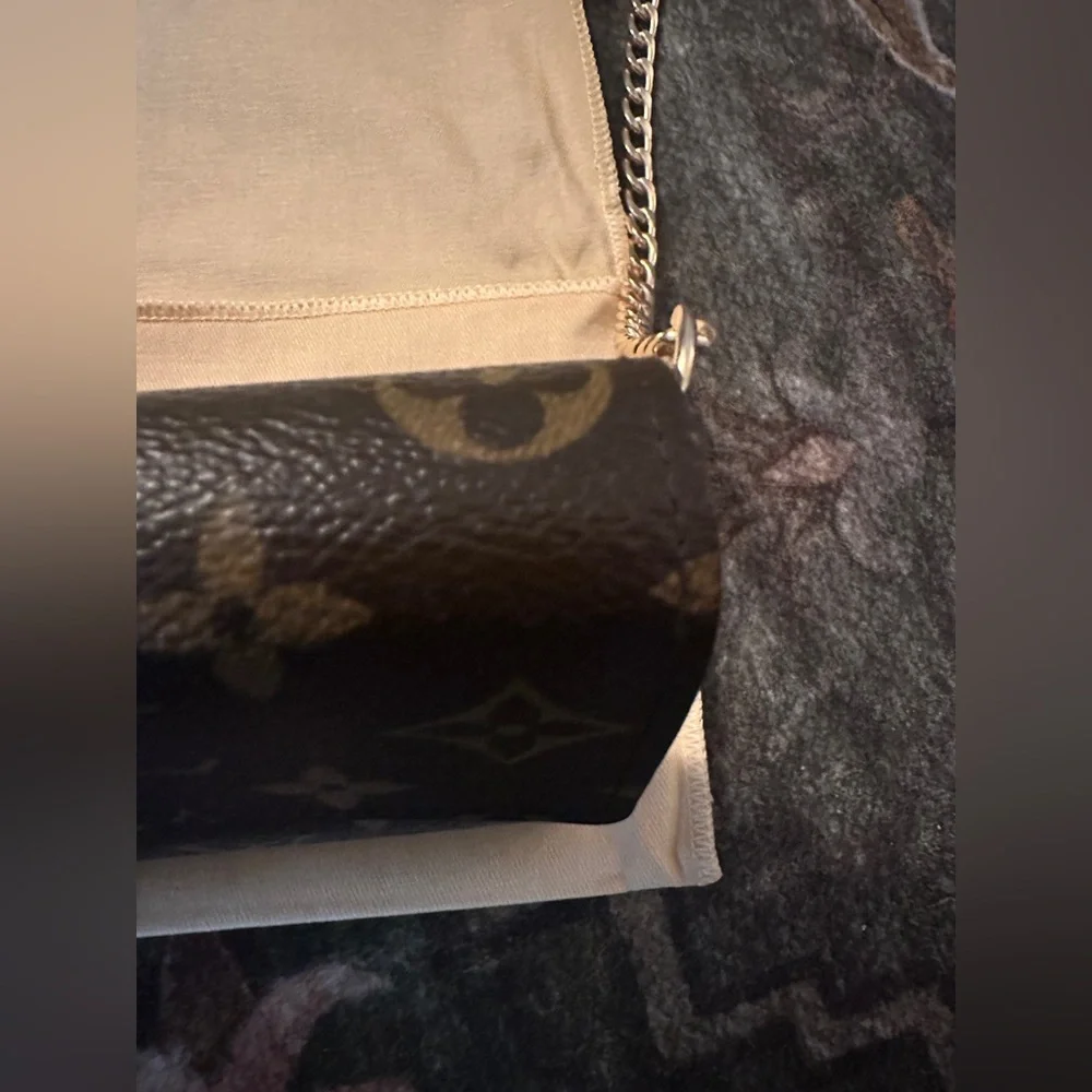 Louis Vuitton Porte Monnaie Monogram Pochette Credit Long Wallet